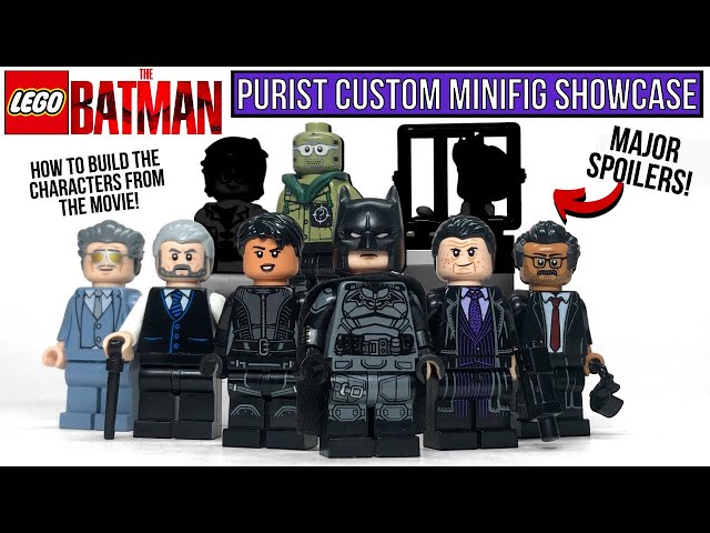 LEGO The Batman (2022) Custom Minifigs Showcase 