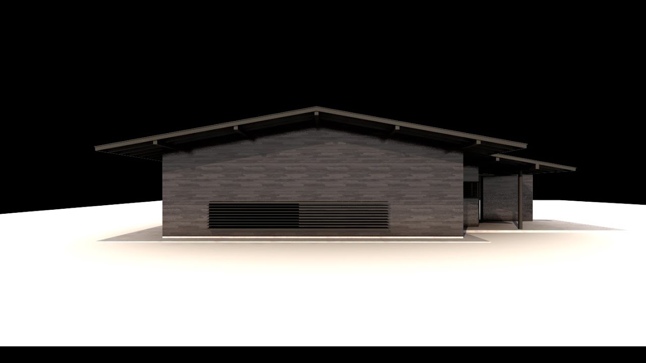 3dモデルの作成 南の家 堀部安嗣 Youtube