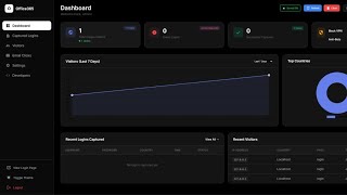 🚀 POWERFUL OFFICE365-STYLE LOGIN PAGE  + admin panel + grabber cookies 🍪