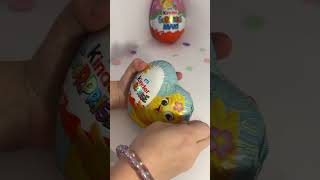 Eggsplosive Surprises: Unwrapping Kinder Easter Eggs Revealed!#unboxing #asmr #kinder #asmr
