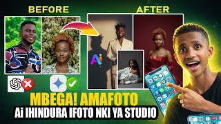 Dore uburyo AI ihindura ifoto nkiya Studio Ukoresheje Terefone yawe mumunota 1 Biroroshye wabikora screenshot 4