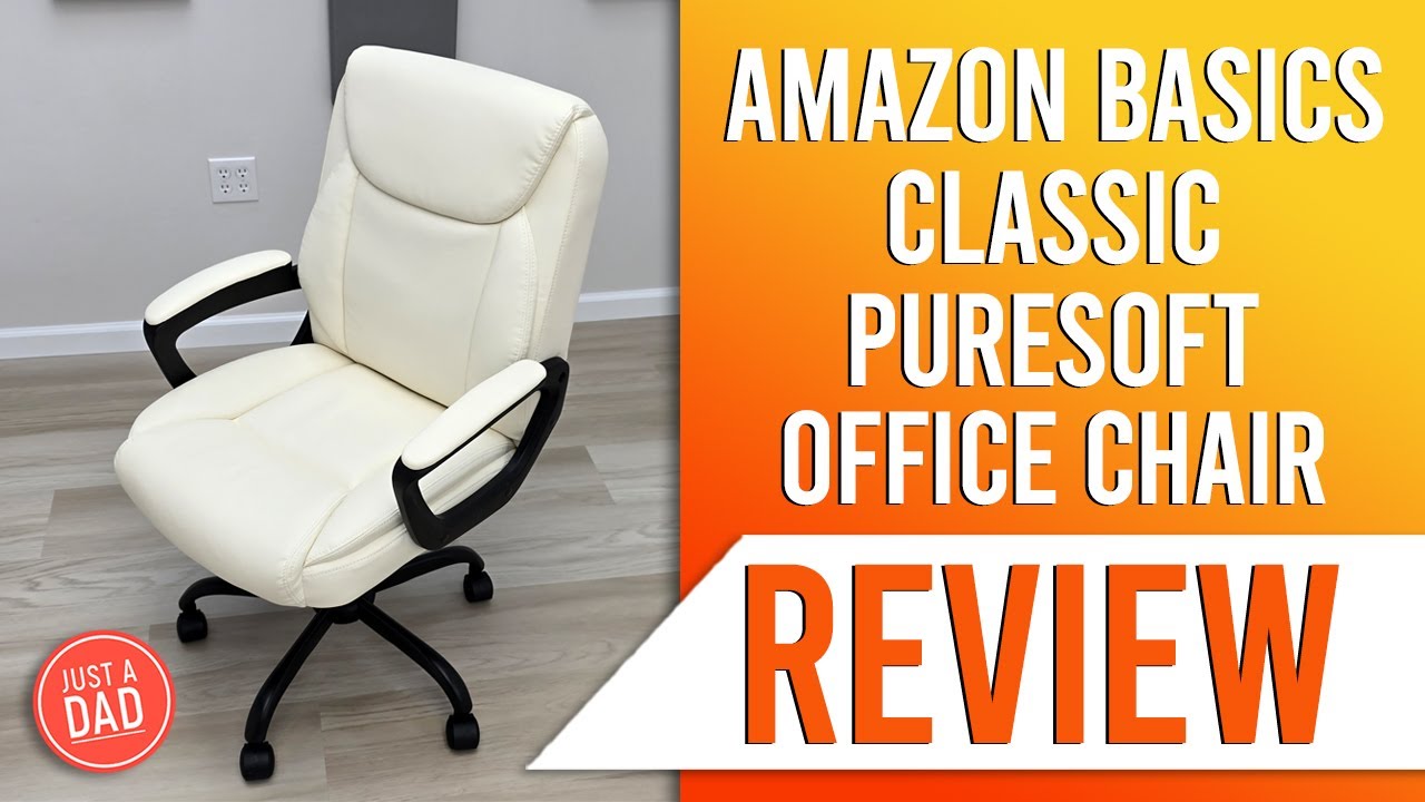 Amazon Basics Classic Puresoft Office Chair HONEST REVIEW