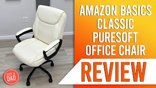 Amazon Basics Classic Puresoft Office Chair HONEST REVIEW