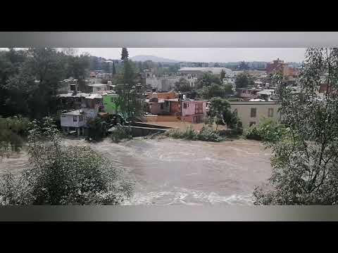 Asi, se veía el río Tula, durante la inundación!!