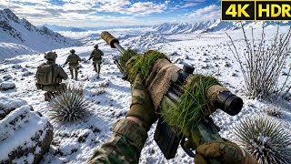 Frozen Warfare | Intercept VIP Cargo in Snowy Mountain | Ultra Realistic Gameplay [4K60FPS HDR] COD 