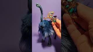Zdobienia #art #figure #figurine #workinprogress #creature #creaturedesig #dinosaur #blue #makingof