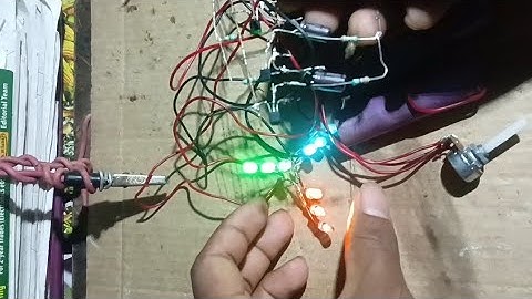 How To Make NO IC Adjustable LED Flip Flop / Flasher / Blinker Circuit ||