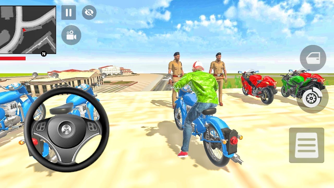 New 🆕 bullet bike driving challenge game| 🤩 offline gadi driving simulator games for Android 
