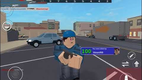 Roblox Arsenal - Finding a Wall hacker and destroying him