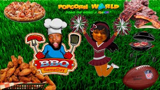 Popcorn World review Game Day BBQ Popcorn Edition - Hot Wings and Ranch