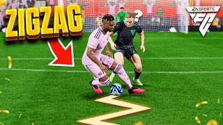 Le Dribble en ZIGZAG : DRIBBLER TOUT LE TERRAIN SUR FC 24 ?