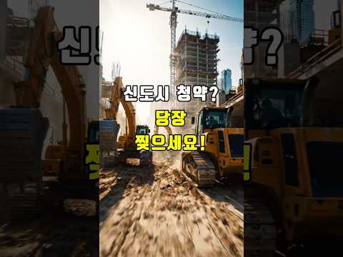 텅 빈 신도시에서 5년 버티기? 당장 그만두세요! [빌리브 명지 듀클래스] #shorts