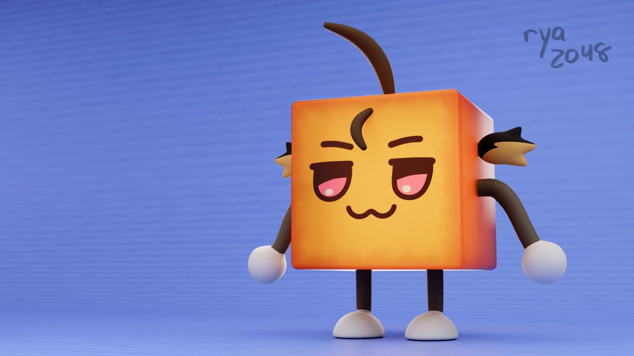 just a cube | Hololive Fan Animation