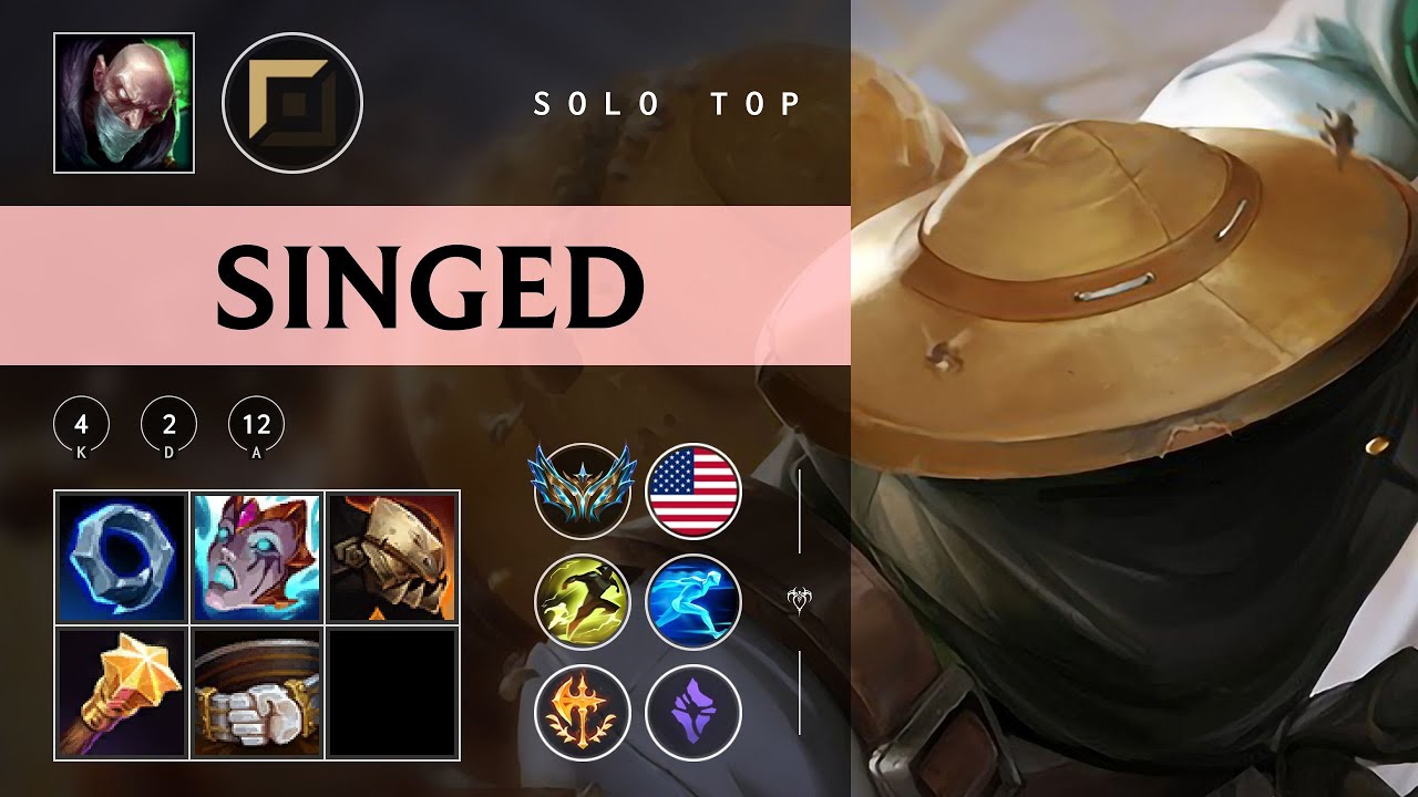 Singed Top vs Ambessa - NA Challenger Patch 25.24