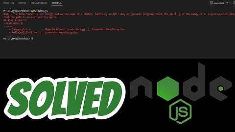 node : The term 