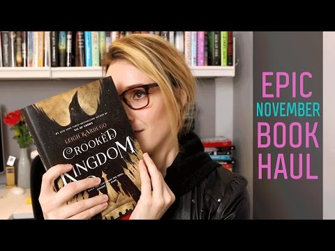 November 2016 Epic Book Haul | Crooked Kingdom, A Monster Calls & More! | Epic Reads