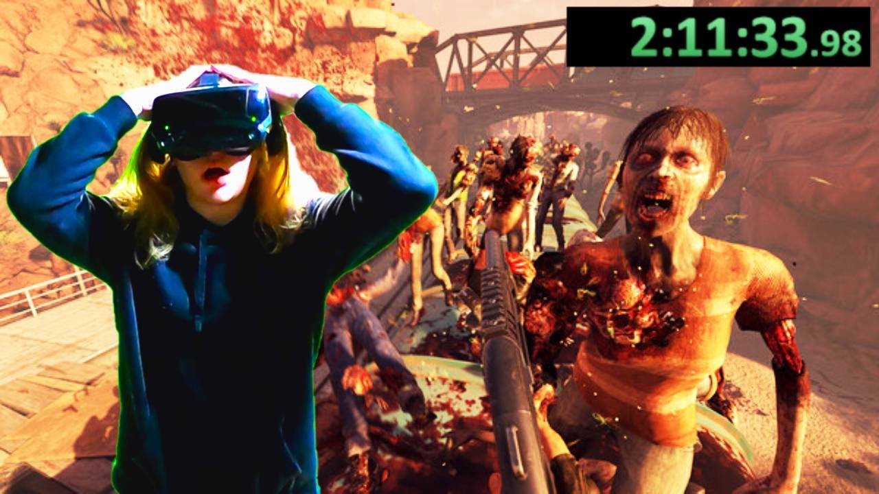 Speed Running This VR Zombie Game BROKE ME