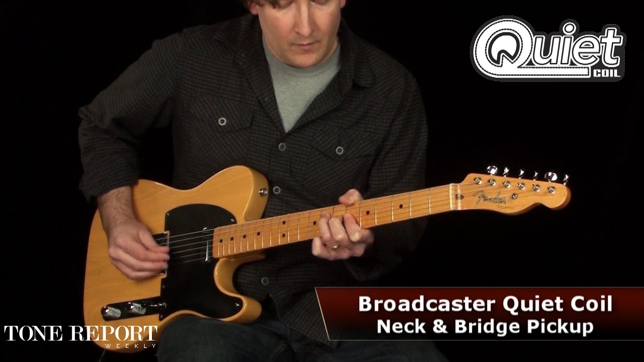 Mojotone ' & Broadcaster Quiet Coil Tele® Pickups