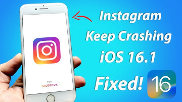 Instagram keep Crashing after iOS 16.1 Update How to Fix 👍