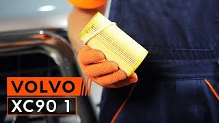 Kuinka vaihta moottoriöljy ja öljynsuodatin VOLVO XC90 1 -merkkiseen autoon OHJEVIDEO | AUTODOC