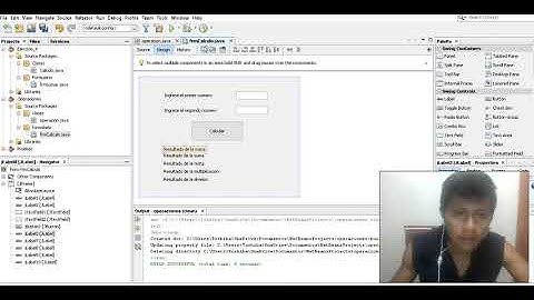 JFrame Netbeans operaciones básicas con formularios