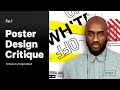 Virgil abloh tributeposter design critique  ep 13