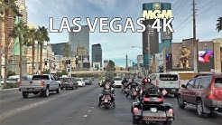 Driving Downtown - Las Vegas 4K - USA 