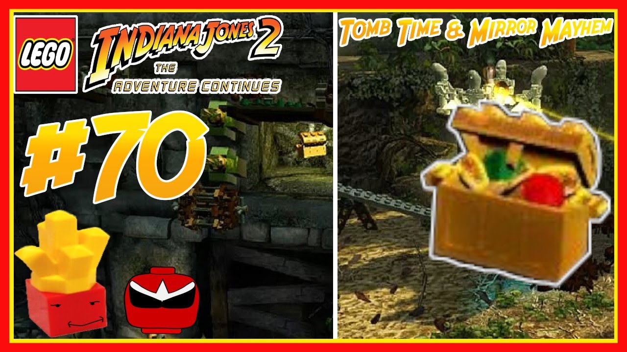 LEGO Indiana Jones 2 Co-Op #70 - Tomb Time & Mirror Mayhem (Ft. IronSmasher) (Fries101Reviews)