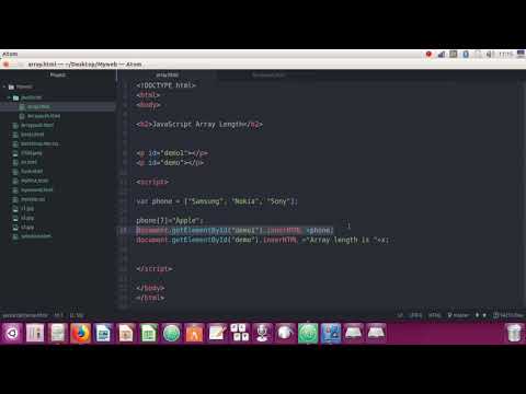 4.7 - How to use JavaScript Length Property & JavaScript Push Method