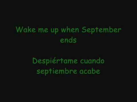 Wake me up when september ends. Wake me up when september текст. Грин дэй вэйк ми ап. Green day wake me up when september ends. Билли джо армстронг wake me up when september ends.