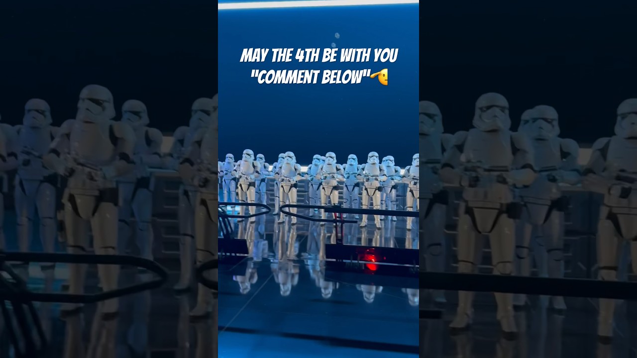 May the 4th be with you from us here today at Star Wars Galaxy’s Edge🫡 