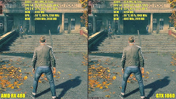 Quantum Break DX11 GTX 1060 Vs AMD RX 480 Frame Rate Comparison