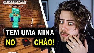 QUACKITY CORINGANDO COM O CELLBIT DESTRUINDO A CASA DELE!!!