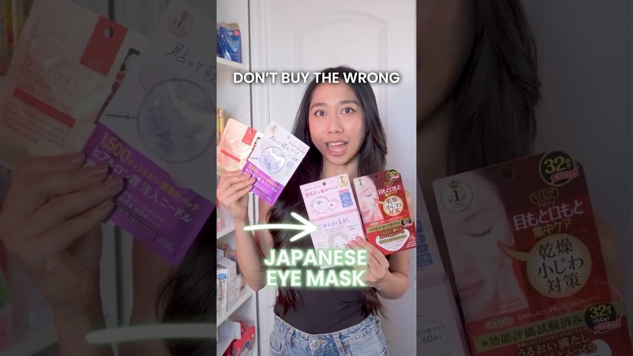 J-Beauty Eye Masks | Which is right for you? #jbeauty