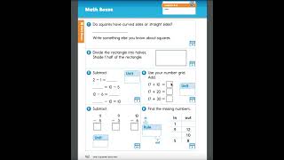 Everyday Math Lesson 8-2 Math Boxes