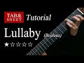 Lullaby Brahms Easy Version Guitar Lesson TAB Lullaby Brahms Easy Version Guitar Lesson TAB