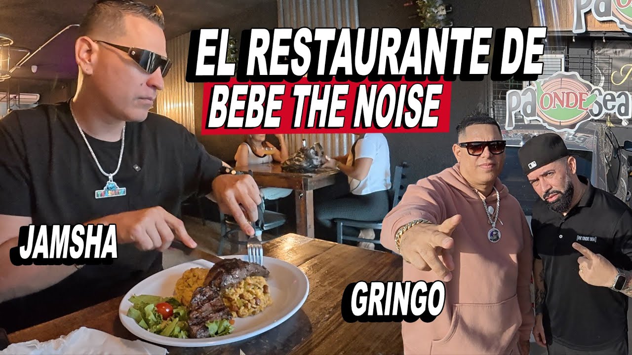 Bebe The Noise Tiene Un Restaurante Y Fuimos Pallá Con Gringo Y Jamsha A Comer En Carolina PR 🇵🇷