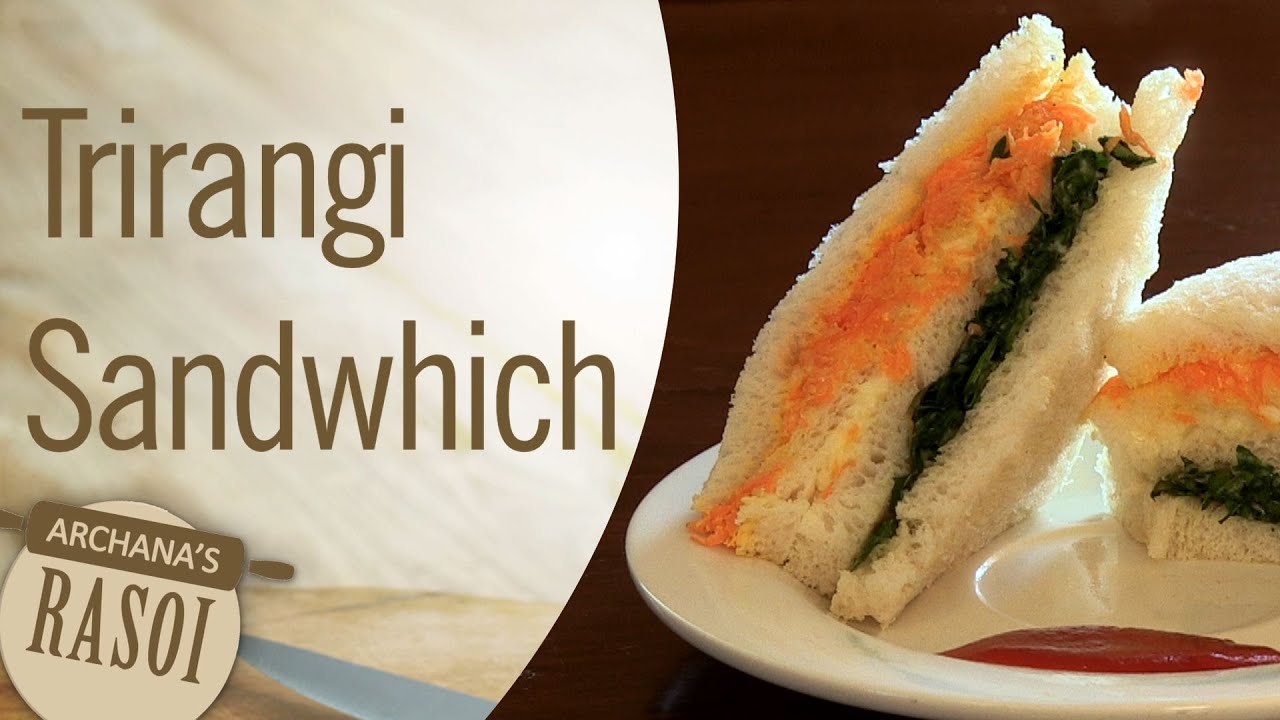 A Tricoloured/Trirangi Sandwich By Archana | Republic Day Special | Archana