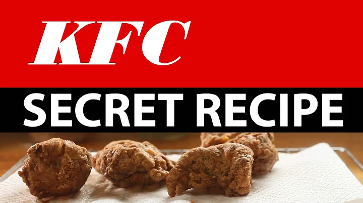 KFC Secret recipe accidentally revealed!  Watch how to make it! - DayDayNews