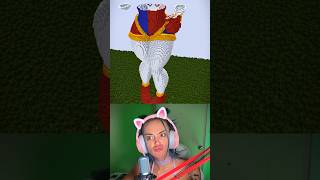 Сделала ПОМНИ из Цирка в Minecraft 😱 #circus #pomni #shorts