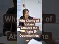 Why Clarity of Values Attracts the Right Opportunities | Career Alignment  | JatMcIsrael