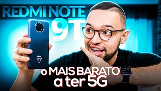 Matheus Kise Vídeos ESSE é o CELULAR MAIS BARATO a ter 5G | REDMI NOTE 9T! Unboxing e Primeiras impressões!!!