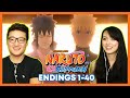 Naruto Shippuden Endings 1-40 Couples Blind Reaction