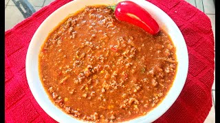 Spicy Louisiana Style Chili
