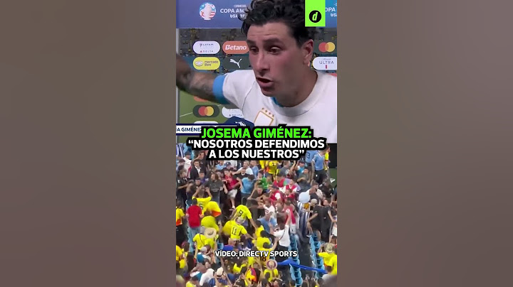 JOSEMA GIMÉNEZ explica la RAZÓN de la PELEA entre DARWIN NÚÑEZ vs HINCHAS COLOMBIANOS | Depor