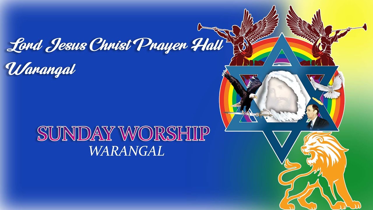 SONDAY WORSHIP (A) | LORD JESUS CHRIST PRAYER HALL WARANGAL 18.01.2026