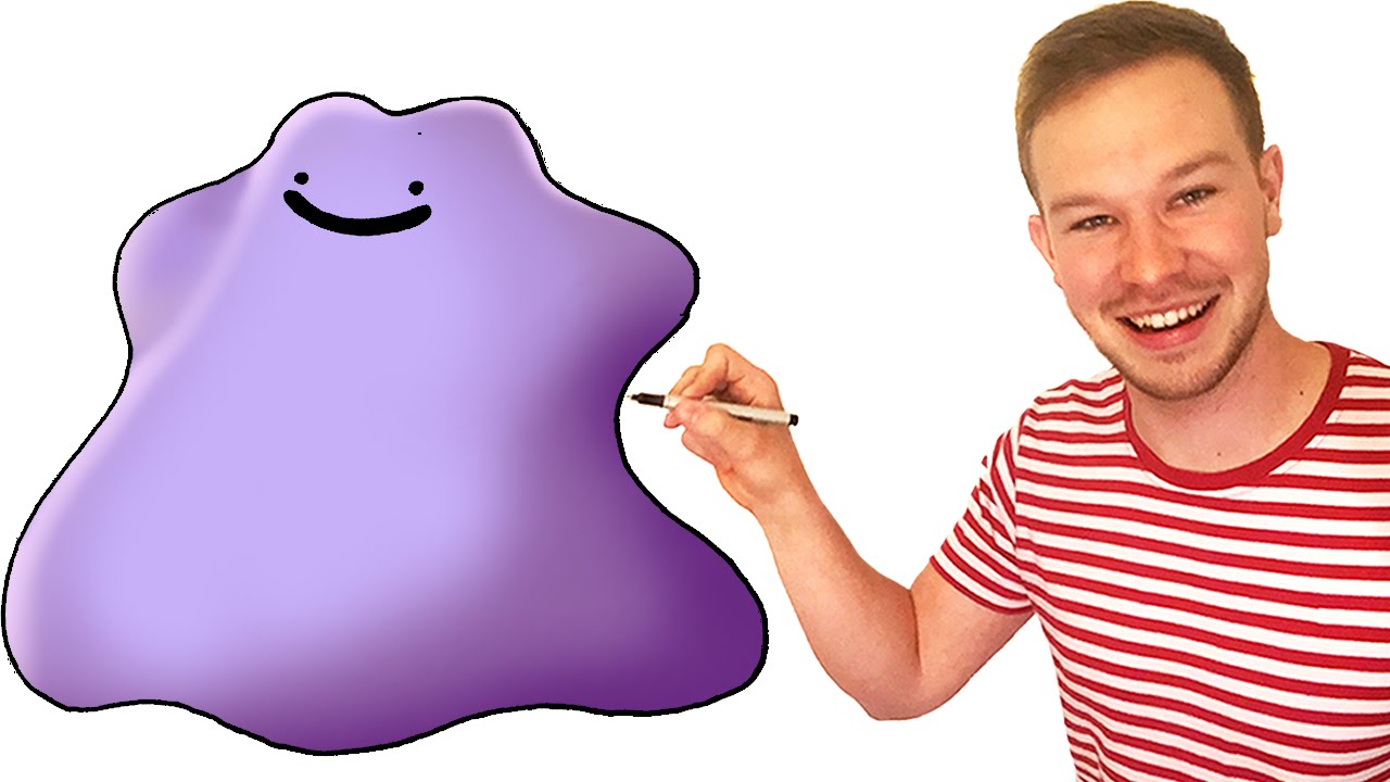 How To Draw Pokemon Ditto