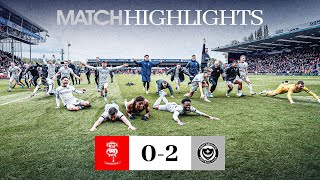 FINAL DAY W ✅ | Lincoln City 0-2 Pompey | Highlights