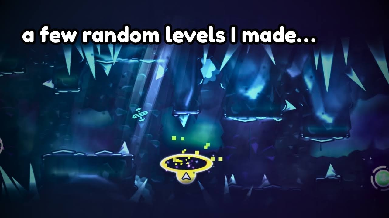 SIX random geometry dash levels I made recently... - YouTube