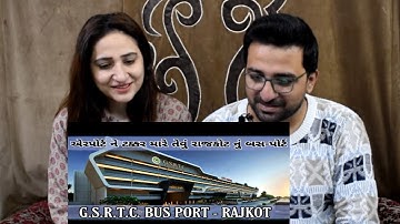 Pakistani React to GSRTC BUS PORT RAJKOT | Urban Food court | Best facilities for tour.